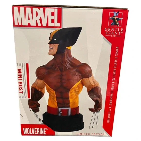 2012 Gentle Giant X-Men Wolverine Mini Bust Limited Edition 7” Figure - Picture 2 of 11